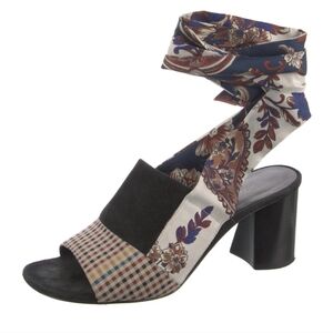 3.1 Phillip Lim Printed Slingback Sandals: 8.5